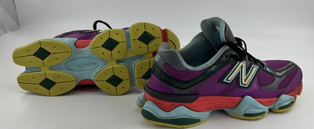 New Balance 9060 Neon Nights Purple Red Blue U9060RPO Size 7 Chunky Sneaker